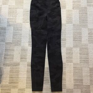 lululemon athletica Black Camo Leggings